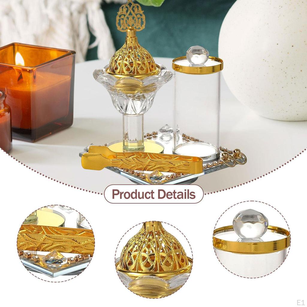 Arabian Burner Desktop Ornament Modern Party Favors Gift Versatile Cone Holder for Office Table