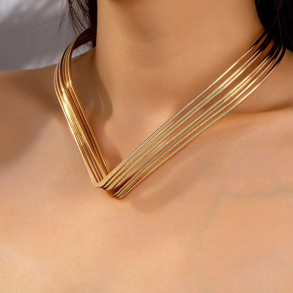 Ethnic Style Hollowed-out Jewelry Set Geometric Women Jewelry Set  Banquet Party