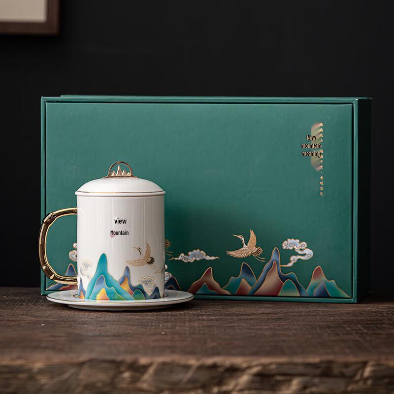 

Guanshan Suet Jade Porcelain Teacup