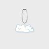 Cloudy Gummy Acrylic Keyring