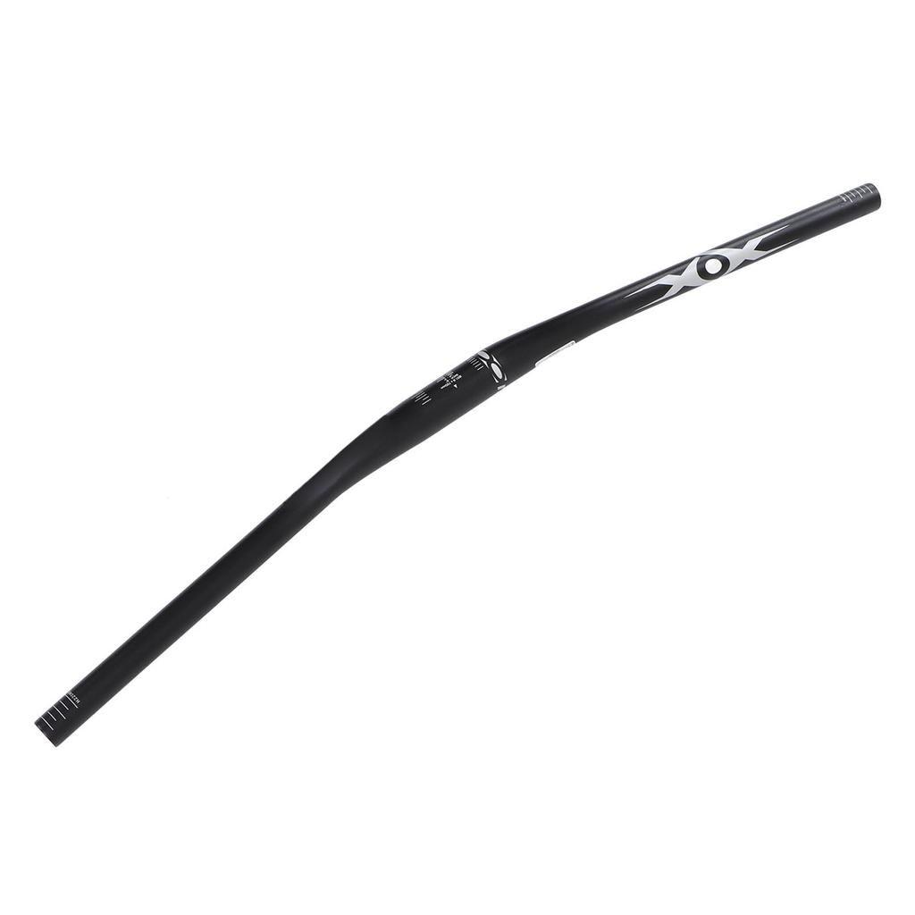Mountain Bike Riser Handlebar Black Adjustable 720mm Aluminum Alloy Mountain Bike Handlebar for Bike
