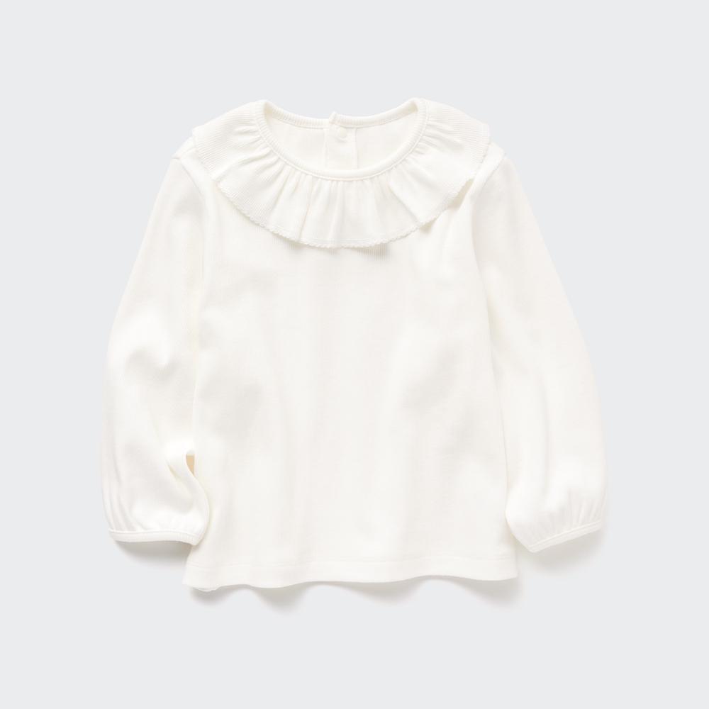 

Футболка UNIQLO BT Lip с круглым вырезом и длинными рукавами