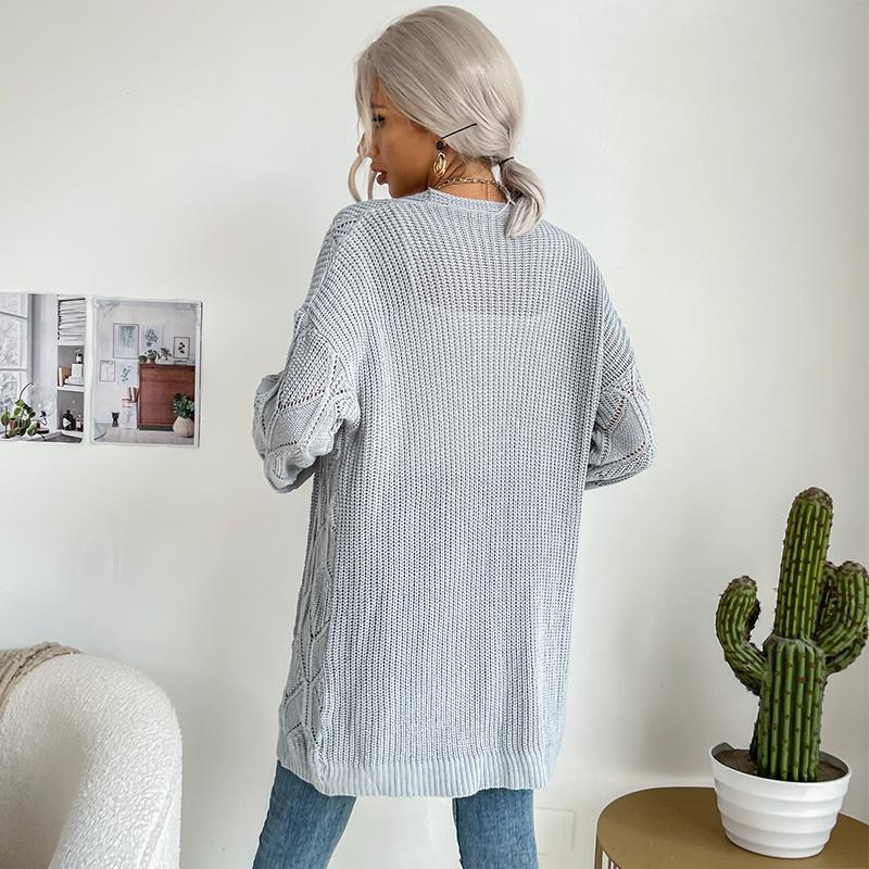 YYFS Women's Fashion Casual Autumn Winter Long Sleeve Cardigans