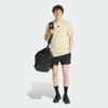 Adidas D4T Quick Dry T Shirts Men's Yellow Crew Neck Moderate