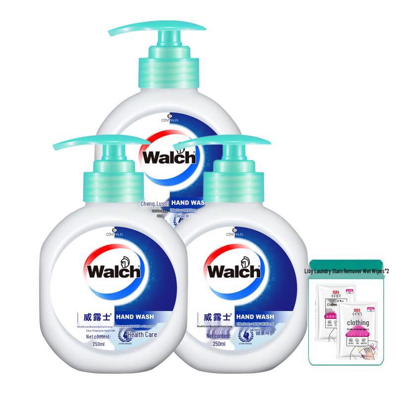 

Walch Healthy Antibacterial Hand Wash & Wipes Set