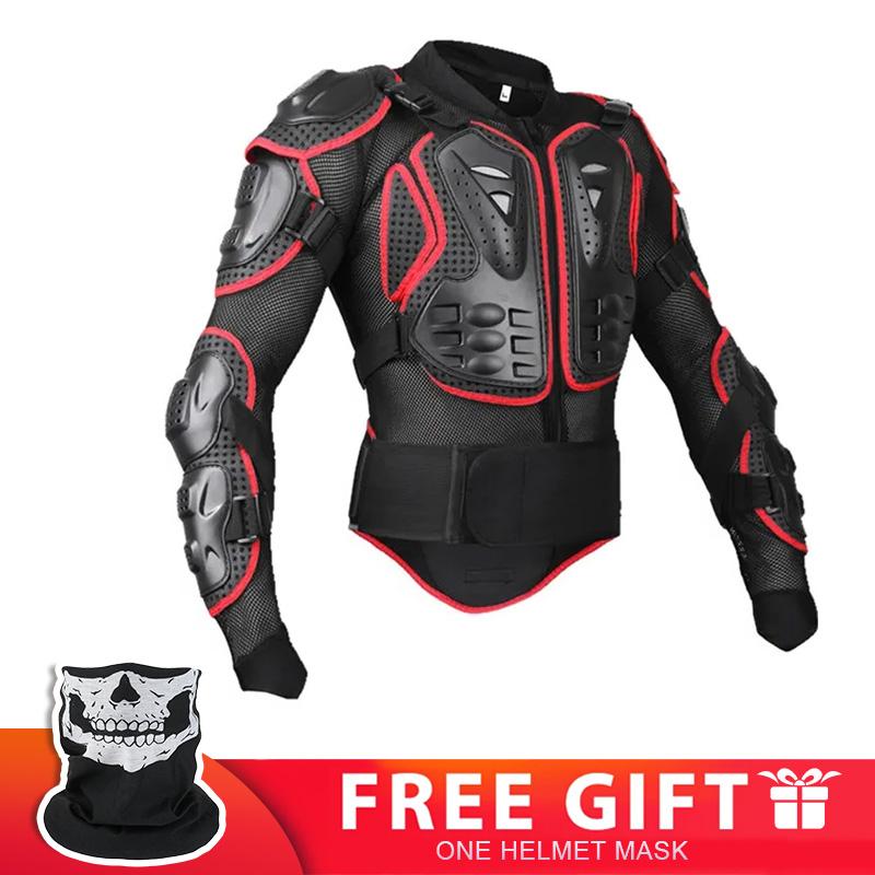 

Motorcycle Full Body Armor Jacket spine chest protection gear Motocross Motos Protector Motorcycle Jacket Armour for Men Women 4XL
