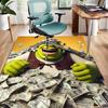 1pc Shrek1 Design Area Rug - Non-Slip, Soft & Cozy Floor Mat for Living Room, Bedroom, Office - Indoor/Outdoor Decorative Carpet