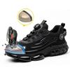 Rotary Buckle Work Safety Shoes for Men and Women Air Soft Sole Lightweight Protective Work Sneakers Men Breathable Boots