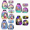 Afor Adley School Backpack Set For Kids Large Size 20-35l Capacity Zipper Closure