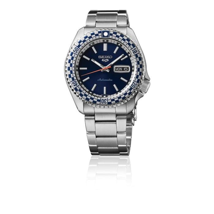 Seiko 5 Sports Retro Color Collection 2 Special Edition "Sports Style" SBSA243 Men's Watch, Blue Dial (6119-8300 Motif)