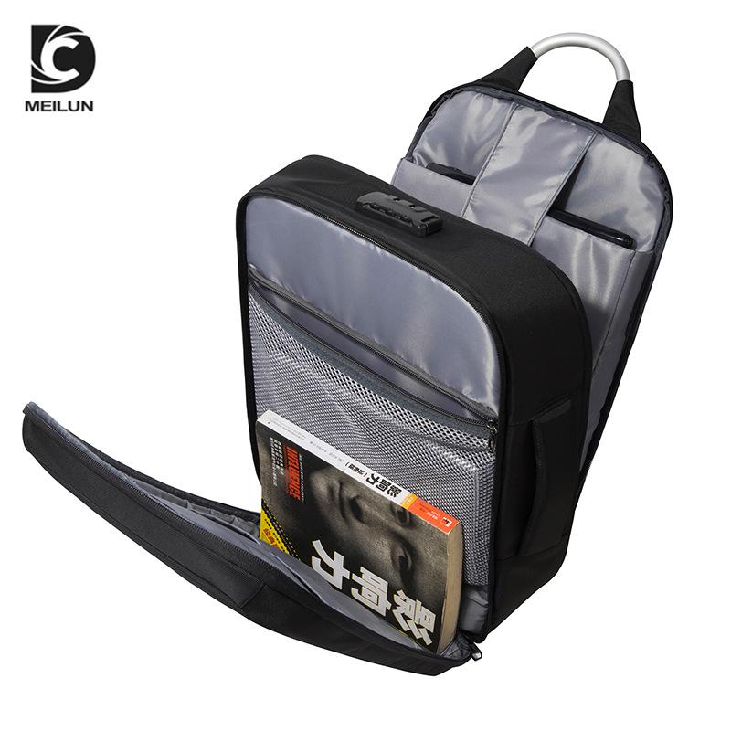 Nový multifunkční štětec proti krádeži Business Travel Backpack Kabelka na tři použití Oxford látkový počítačový batoh pro muže