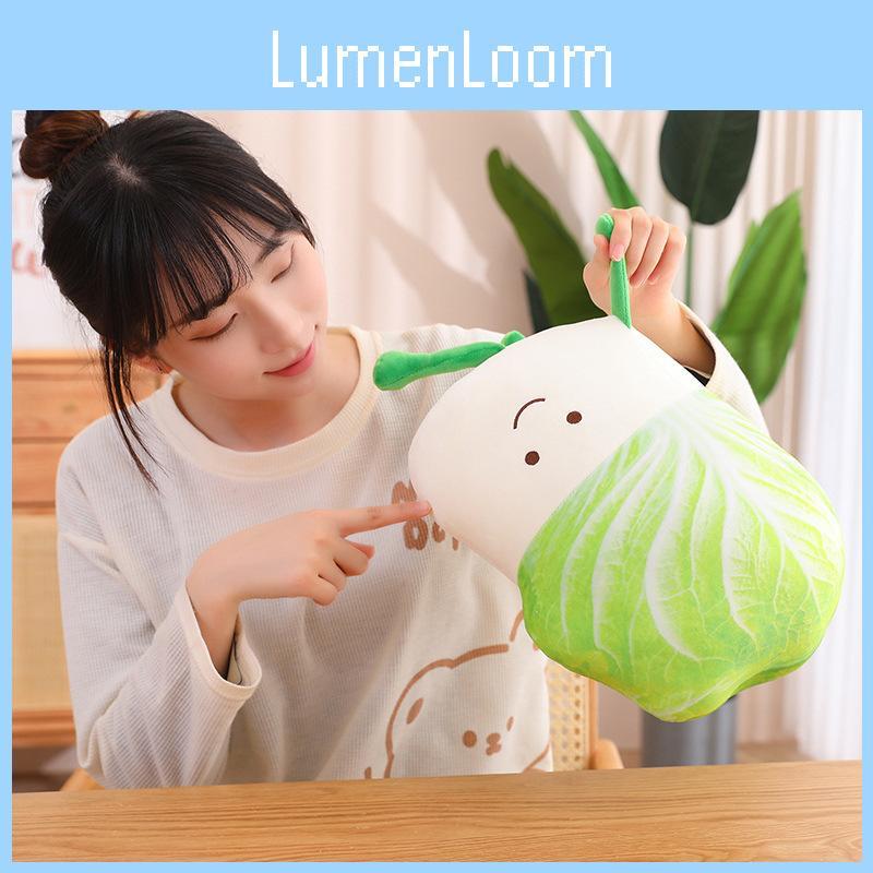 Lettuce Vegetables Cartoon Plush Toys Kids Dolls Birthday Gifts Decoration Home