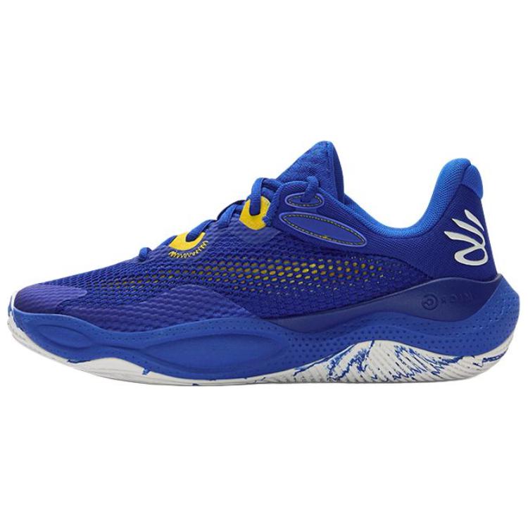 Under Armour Unisex Curry Splash 24 AP Royal Taxi White 3027262-400 42