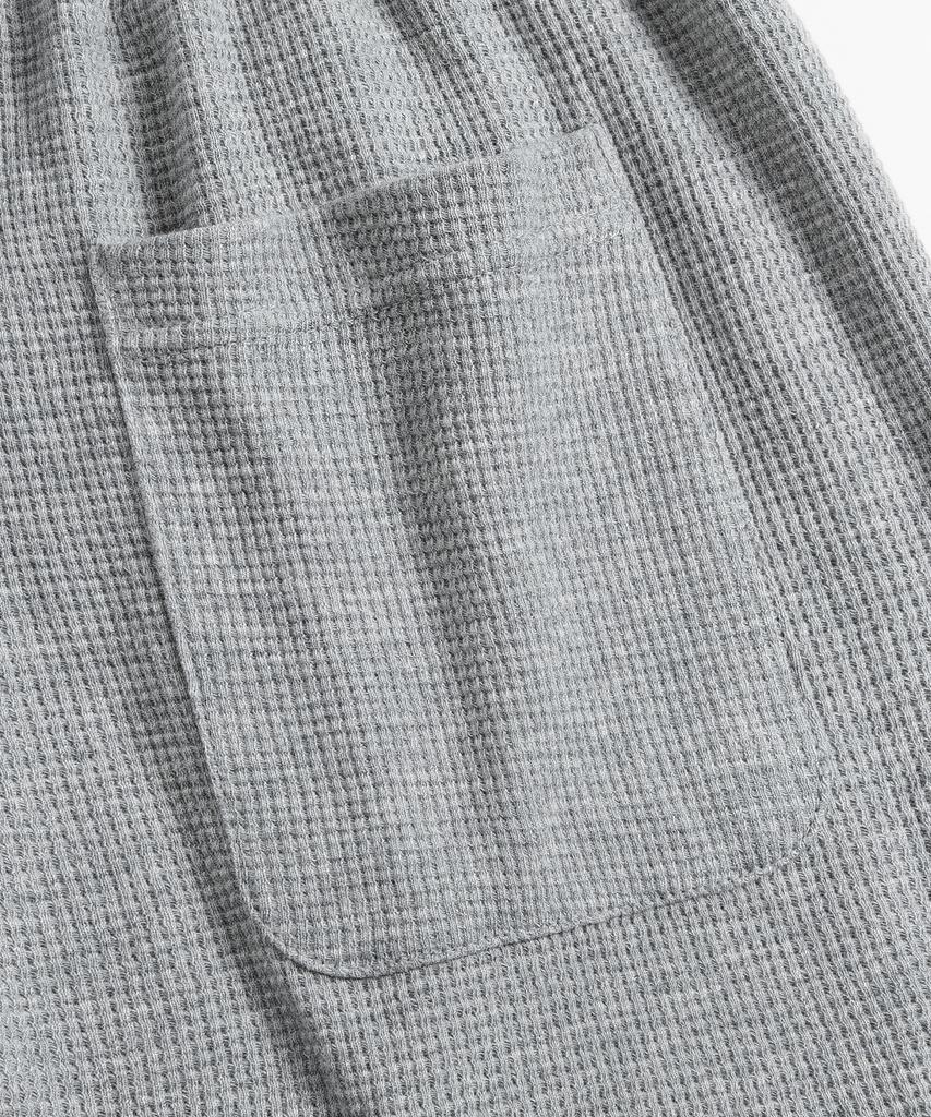 BRENSON ( Waffle ) Single-Pleat Wide Waffle Pants ( 4 Colors )