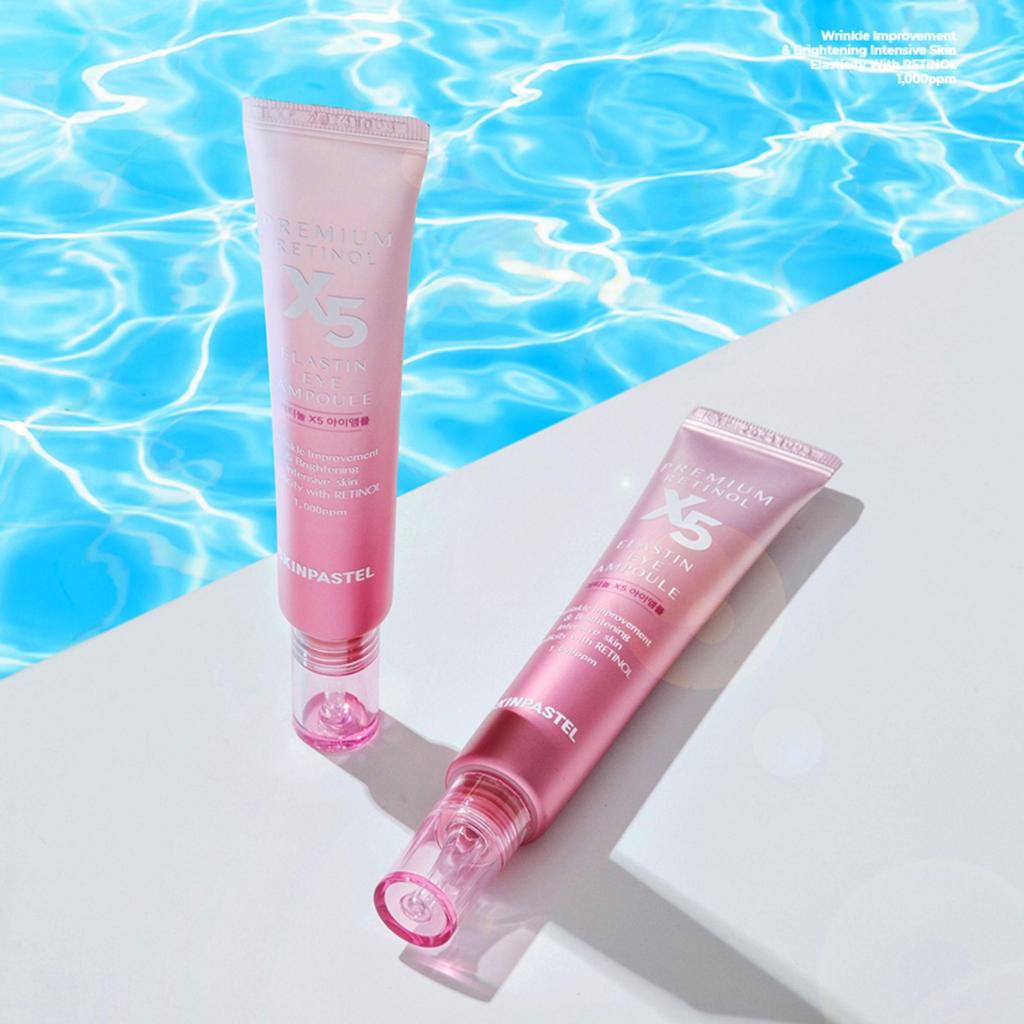 SKINPASTEL Premium Retinol X5 Elastin Eye Ampoule 30ml
