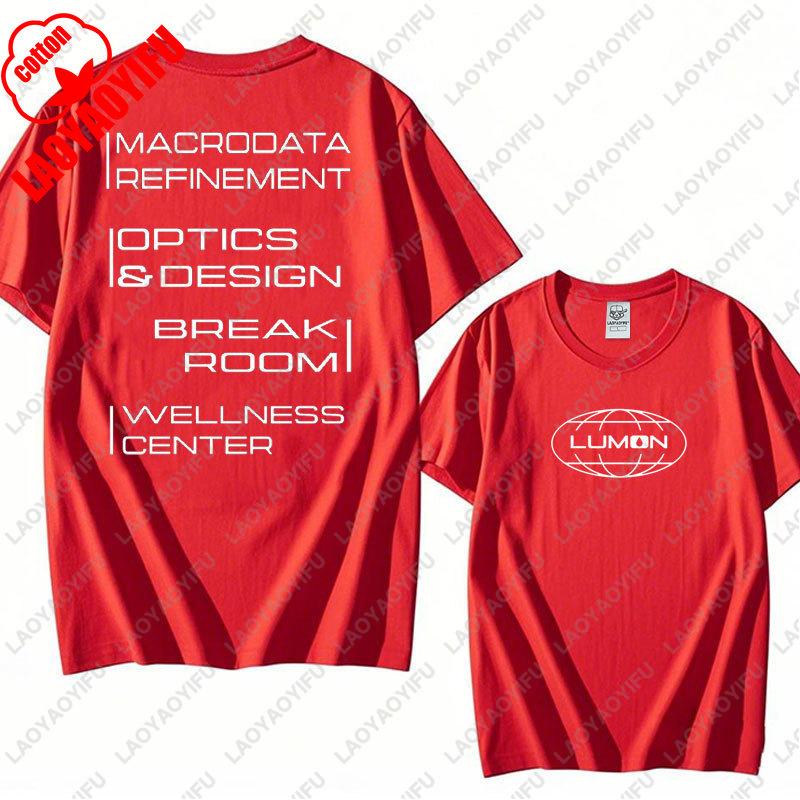 Vintage Lumon Macrodata Refinement Severance Tees Retro Severance TV Show Cotton Tshirt Summer Retro Trend Cool Unisex T Shirts