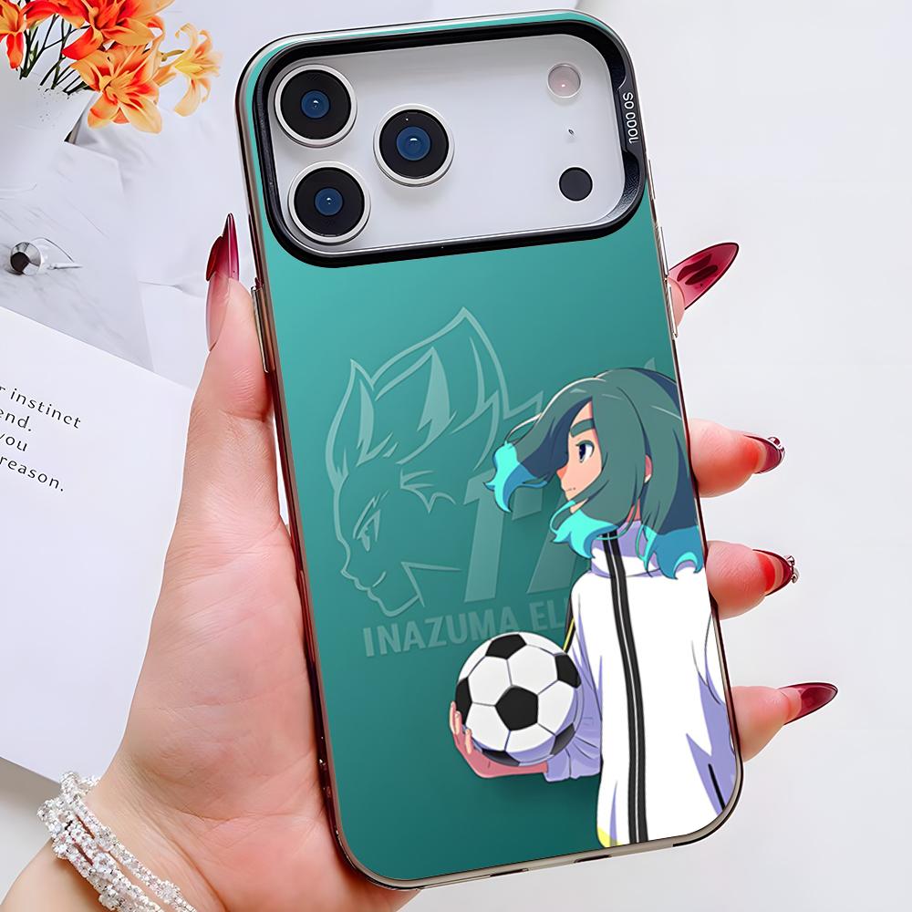 Inazuma Eleven Series Phone Case For IPhone 17 Pro Max 16 Pro Max 15 14 13 11 12 Mini Xs X Xr 7 8 Plus Se Color Silver Cover