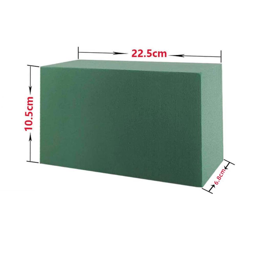Water-Absorbing Floral Foam Blocks for Fresh Flower Arrangements - Moisturizing Sponge for Weddings & Floral Art