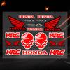 Honda-h Japanese Motorcycle Sticker Suitable For Motorcycle Body Reflective Car Sticker Helmet Decal AK7