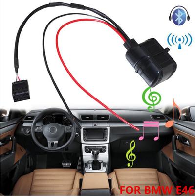 Car Bluetooth Module for BMW E39 E46 E53 3 Series Business CD SA 661/650 Radio Stereo Aux Cable Adapter