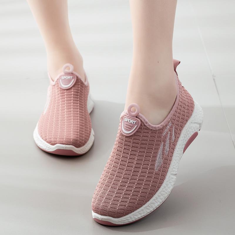 

Спортивная и повседневная обувь универсальна. Женская обувь с низким верхом и обувь для ходьбы дышащие 40 розовый