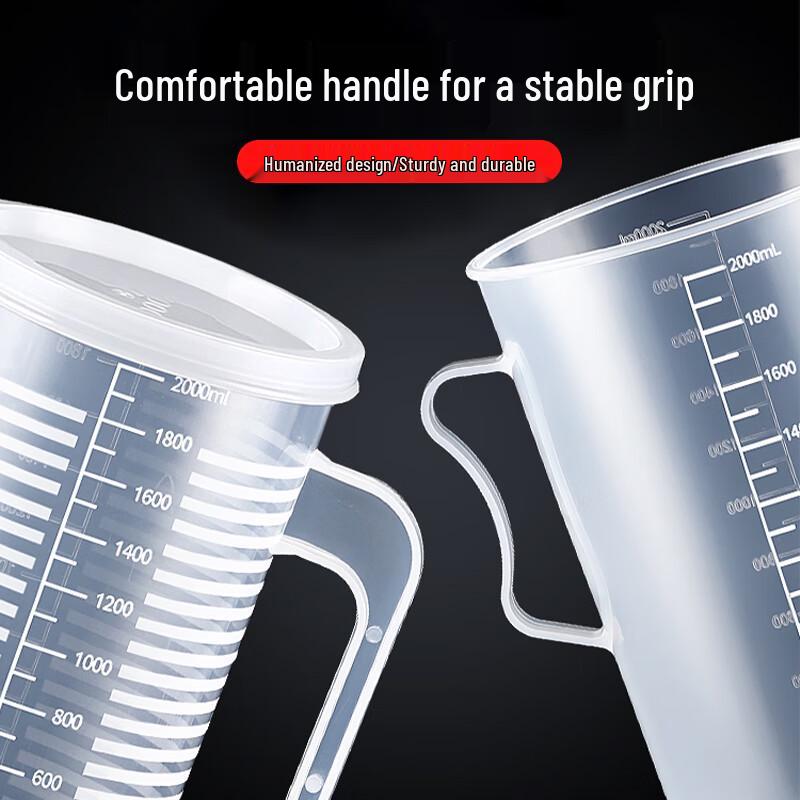 Jilitian Transparent Plastic Measuring Cups