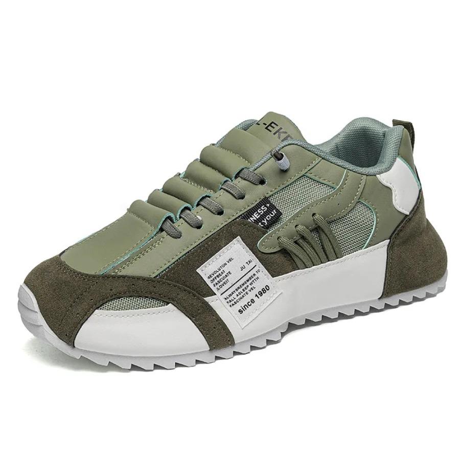 

Мужская плоская повседневная спортивная обувь дышащая нескользящая вулканизированная обувь студенты ходьба ходьба мужская обувь новая дизайнерская мужская обувь 46 зелёный