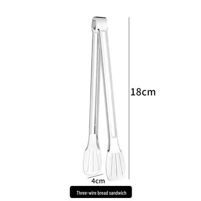 304 Stainless Steel Korean BBQ & Food Tongs