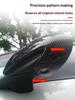 For BYD Dolphin Side Mirror Carbon Fiber Full Cover Rearview Housing Scratch Proof Decorative Protective Cover