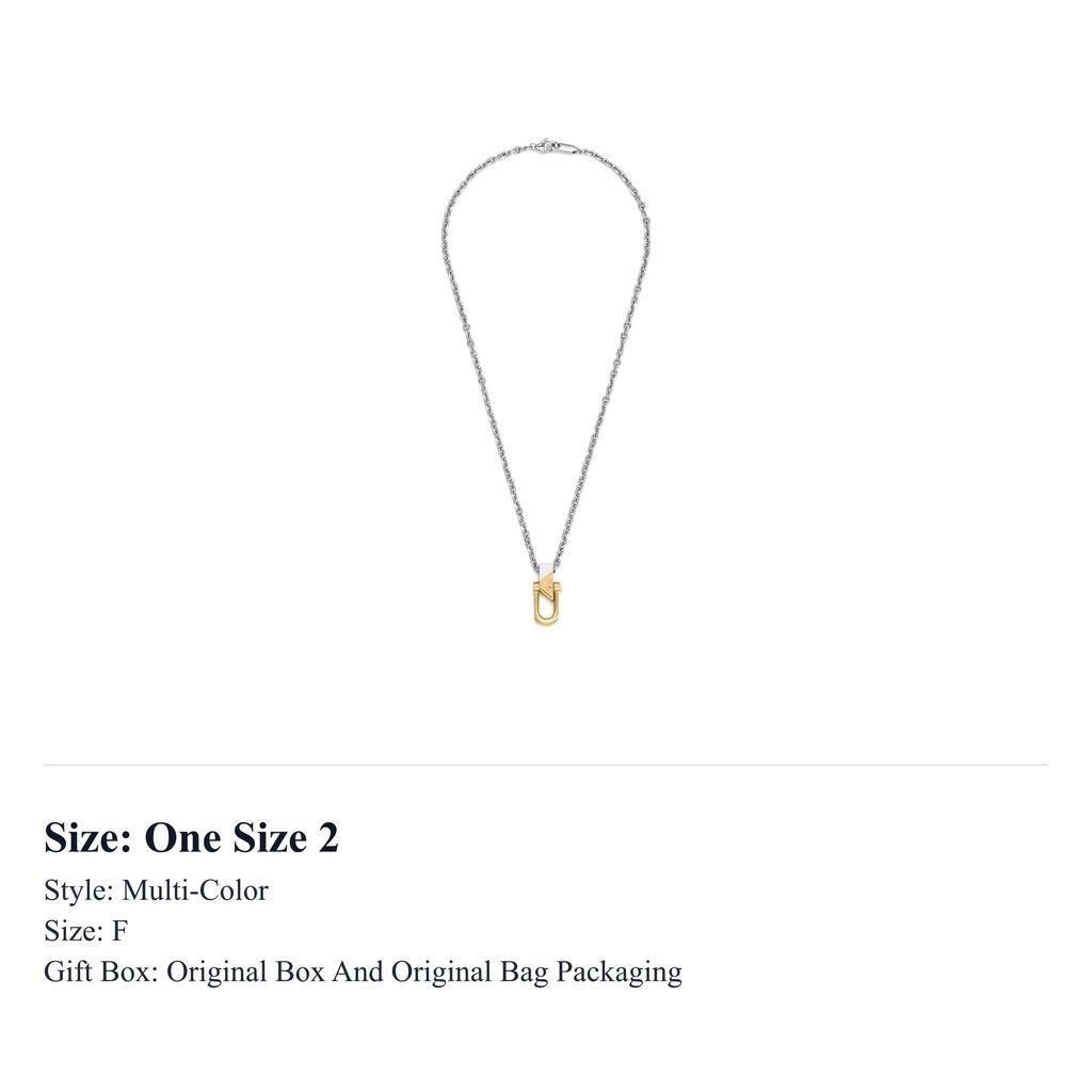 EMPORIO ARMANI Stainless Steel Necklaces Men's Two tone EGS3243040