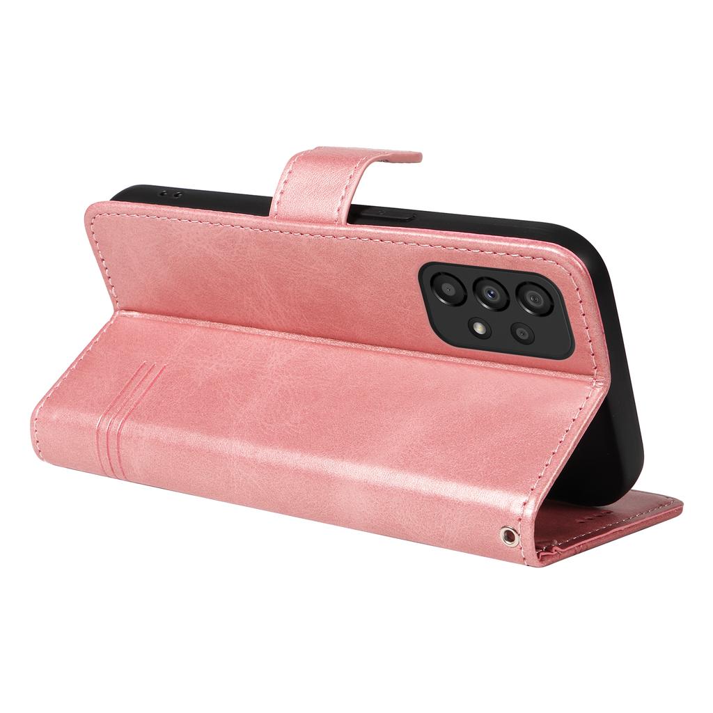 For Samsung Galaxy A53 5G Wallet Case T-Shaped Lines Leather Phone Cover