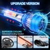 Roadsun 2pcs New Design LED 9006/HB3 High&Low Beam Car Bulbs 6500K Cool White 28000LM Built-in Drive Headlight With Cooling Fan