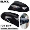 Replacement Rearview Side Mirror Covers CapFor BMW F15 X5 F16 X6 F25 X3 F26 X4 2014-2018 Accessories Carbon Fiber Gloss