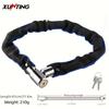 Xunting Bike Chain Lock With Lighter Weight And Stronger Security, Anti-Theft Bicycle Lock For Road Mountain Bikes