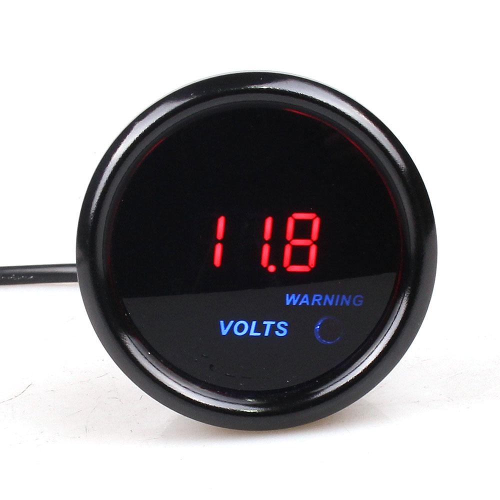 Auto Voltage Gauge Oil Press Temperature Water Temp Gauge for 12V Car Auto Meter Gauge