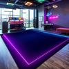 Cyber Geometry Carpet Light Edge Pattern Game Controller Pad Cyber Pen Style Retro Area Decoration Pad Festival Decoration Pad