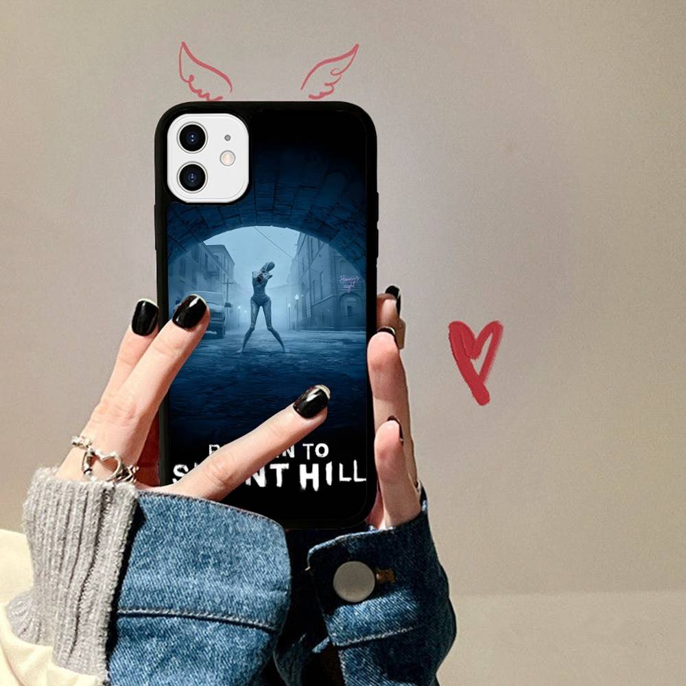 Horror Games S-Silent H-Hill PC+TPU Shockproof Protective Phone Case For IPhone17 14 15 16 Pro Max 13 12 11 17 Air