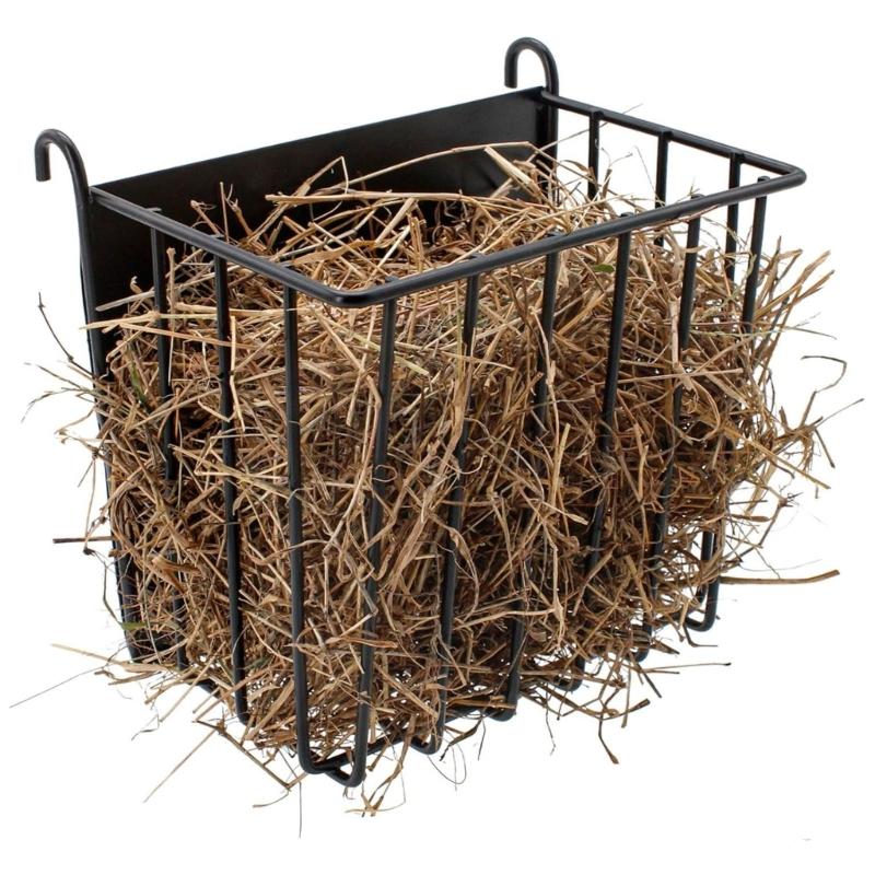 Metal Guinea Pigs Hays Rack Durable Anti Tip Structure Space Saving Cage Feeder For Small Pet