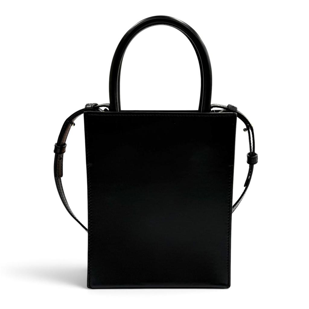 Excellent LOEWE Shoulder Bag Standard A5 Tote Leather 2-Way black A933S30X01 Used