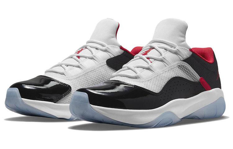 Air Jordan 11 CMFT Low 'White Black University Red'