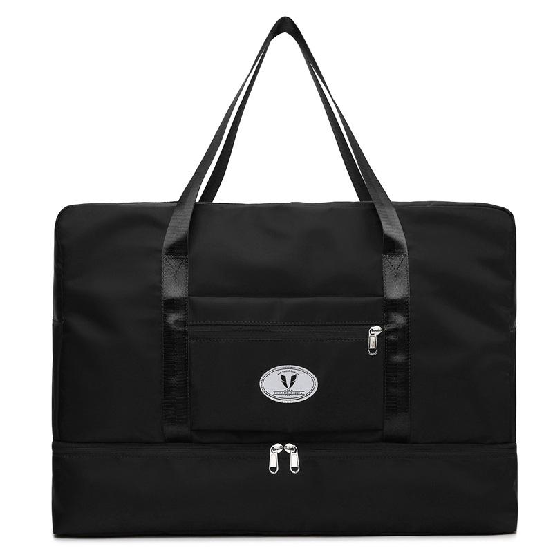 

Многофункциональная сумка для хранения с независимым обувным отделением, дорожная сумка average size чёрный