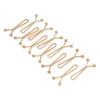 12 Pcs Hijab Pins Brooch Colorful Scarf Buckle Jewelry Chic Sweater Shawl Clips