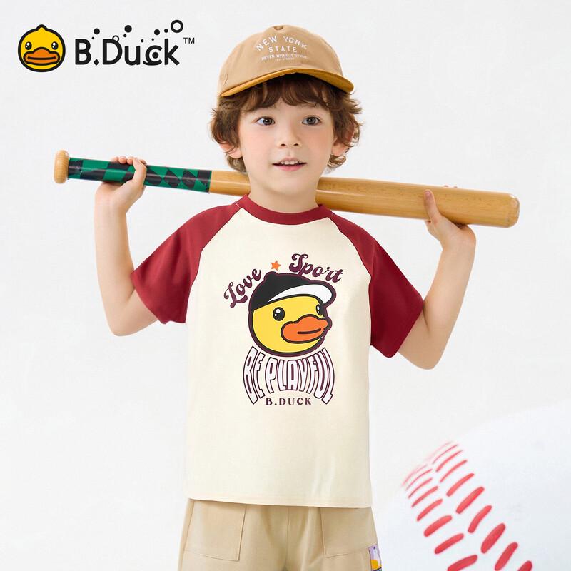 

B.Duck Boys Short Sleeve Cotton T-Shirt 120