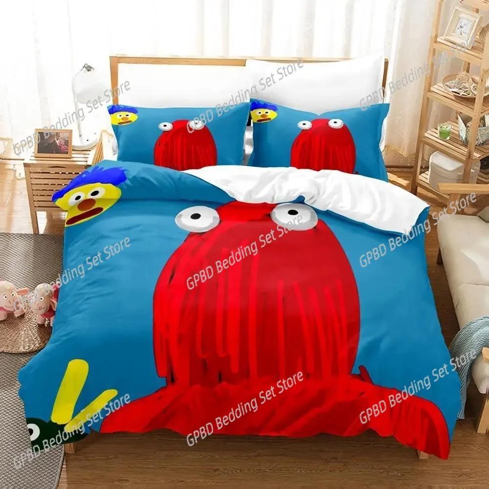 Comforter 3D Print Anime Don'T Hug Me I'M Scared Bedding Set Bedroom Soft Modern S Comefortable Quilt