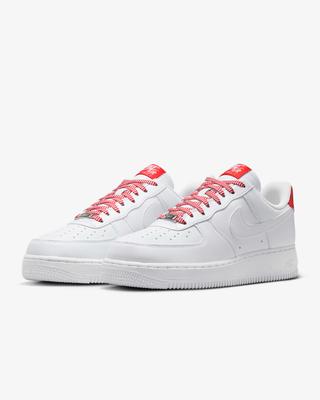 IB7167-103 Air Force 1 Low Habanero Red (Dame)