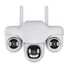 4G HD Night Vision WiFi Panoramic Wireless Triple-Screen Camera