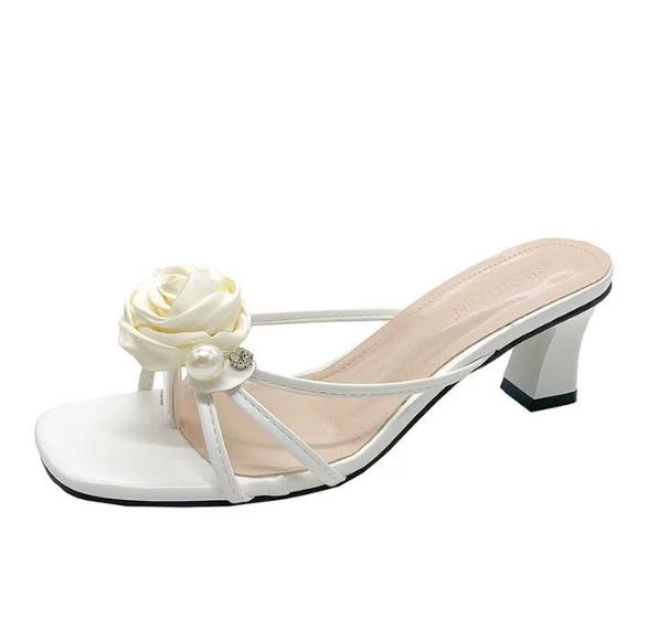 Pantoufles Basses En Caoutchouc Pour Femmes, Chaussures À Talons, 2026