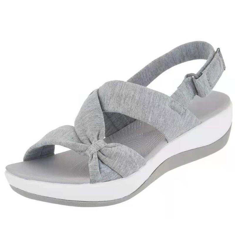 Large Size New Sandals for Women, Simple Fish Mouth Muffin Sole Sandals for Women