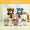 Charming Plush Teddy Bear Pendant Keychain Cute Stuffed Animal For Collectors