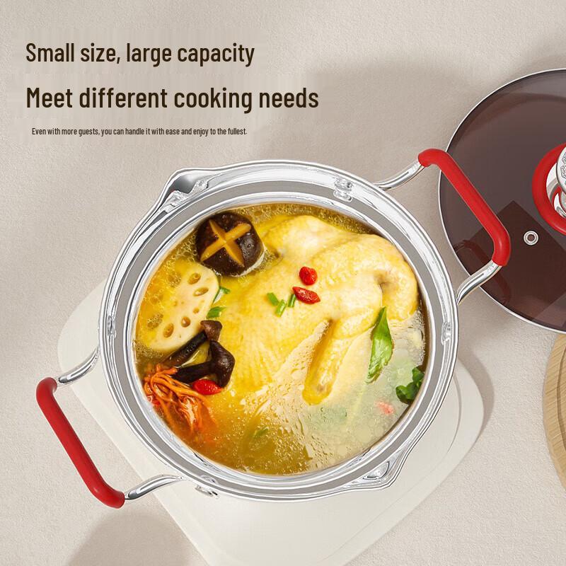 Corning VISIONS 1.8L Stainless Steel Yukihira Pot